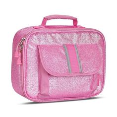 "Small Bixbee Pink Sparkalicious Butterflyer Glitter Lunch Box and Back pack set Purchase includes both backpack and lunch box Personalization included on the backpack! Please note the name you would like when you checkout. The lunchbox is not personalized. I do add a keychain name to the lunchbox. What if you had wings to take you to school? Now it's possible with the Flyer collection! The Sparkalicious Butterflyers dazzle and shine, letting them spread their wings and fly! Each bag is as roomy Glitter Backpack, Purple Backpack, Personalized Backpack, Insulated Lunch Box, Lunch Tote, Kids Lunchbox, Insulated Lunch Bags, Pink Kids, Lunch Bag