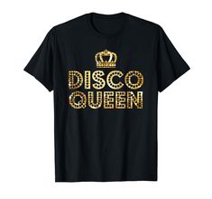 PRICES MAY VARY. This vintage Disco Dancing Party Retro Outfit is perfect for people who love nu disco or old school classics in 70s, 80s or 90s - Ideal gift to boogie and wear at disco night party. Go back in time with our design for all ages and crush the dance floor! Makes a great gift for your friend, mother, mom, dad, father, sister, brother, son, daughter, aunt, grandma. Our casual design can be worn on any occasion like Easter, Mother's Day, Father's day, Halloween, Valentine's Day, Thank Old School Outfits, Disco Dancing, Disco Queen, Matching Couple Gifts, 80s Disco, Retro Outfit, Disco Night, Vintage Disco, Dancing Party