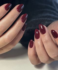 Wine Nails, Maroon Nails, Cherry Nails