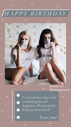 Instagram Story Ideas For Besties Birthday, Birthday Countdown Instagram Story Ideas For Bestie, Instagram Birthday Story Ideas For Bff, Bff Birthday Wishes Instagram Story, Bday Story, Birthday Stories, Ig App, Stories For Instagram, Birthday Bff