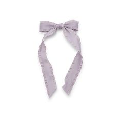 Kelly & Katie-Long Bow Hair Clip Fully embrace the balletcore trend with the Long Bow hair clip from Kelly & Katie. This accessory features a sweet ribbon that adds a girly touch to any hairstyle. Bow Hair Clips, Hair Goals, Hair Clips, Lilac, Ribbon, Summer Fashion, Style Inspiration, Hair Styles, Hair