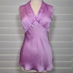 Will Smith Sleeveless Pink Blouse Size: M Color: Pink 100% Polyester ***There Are A Couple Tiny Threads Pulls On The Back. Please See Photos*** C-N-3 Elegant Purple Tank Top, Purple Sleeveless Tops, Feminine Purple Sleeveless Camisole, Feminine Sleeveless Purple Top, Purple Sleeveless Top For Night Out, Sleeveless Purple Top For Night Out, Purple Sleeveless Vest Top, Purple Fitted Sleeveless Top, Fitted Sleeveless Purple Top