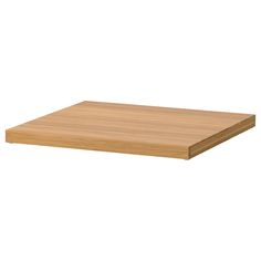 a wooden cutting board on a white background