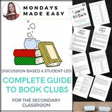 the complete guide to book clubs for secondary and middle school students