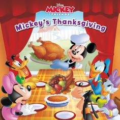 Mickey is hosting Thanksgiving. But the only food he remembered to get is turkey. Join Mickey and friends to find out what happens next! Tinkle, Disney, Adventure, Aladin, Jini, Fun, Stories Disney Thanksgiving, Thanksgiving Books, Scratch And Sniff, Disney Storybook, Thanksgiving Placemats, Friends Thanksgiving, Storybook Art, Hosting Thanksgiving, Disney Books