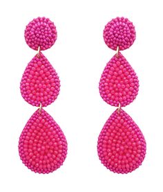 These adorable earrings are the perfect statement piece for every outfit! The colorful beaded pattern will add a pop of color to every outfit. Seed Beaded Statement Earrings various colors and designs available Engagement Mehndi Designs, Beaded Earring, Statement Earring, Girl Needs, Every Girl, Cute Earrings, Mehndi Designs, Free Giveaway, Love A