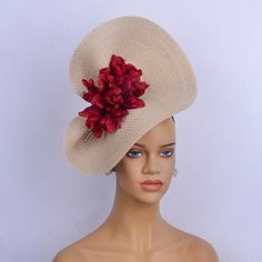 Hello!Welcome to our shop of  365daysCreations product information: Season:All Season Gender:Female Occasion:Party,Wedding,Melbourne cup,Kentucky Derby Material:PP straw,silk flower With 1.2cm satin headband at the back Color:rusty orange,beige wine Summer Races Brimmed Fascinator, Chic Summer Cloche Fascinator, Kentucky Derby Fascinator Hat With Handmade Flowers, Chic Cloche Fascinator For The Beach, Chic Cloche Fascinator For Beach, Beach Hat Fascinator, Chic Beach Cloche Fascinator, Formal Hat Fascinator With Handmade Flowers, Chic Beach Hat Fascinator