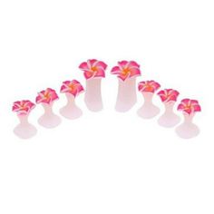 8 Flower Toe Separator | Silicone Daisy Flower Toe Spacers Toe Stretchers | Reusable Toe Separators For Nail Varnish | Toe Dividers For Nail Polish Pedicure Tools Features: Silicone Solution: Our silicone toe separators are designed to provide ideal comfort and . Made with wear- and easy-to-clean material, they resist deformation and keep your toes goodly for good support. Simple to Use: Simply wear the easy-to-use, flexible gel toe separator for pedicure to separate from other toes when applyin Sponge Nail Art, Toe Spacers, Toe Separator, Gel Toes, Polish Manicure, Pedicure Nail Art, Pedicure Tools, Toe Nail Art, Nail Varnish