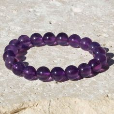 Stone Bracelet, Gemstone Bracelet, Amethyst, Stone, Gemstones