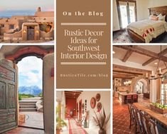 rustic decor ideas for southwest interior design featured in instyle com's blog on the blog