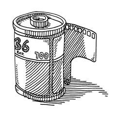 a black and white drawing of a barrel with the word too on it's side