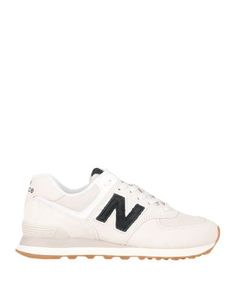 Leather Suede effect Brand logo Multicolor pattern Fabric inner Laces Round toeline Flat Rubber sole New balance 574 Lifestyle Contains non-textile parts of animal origin Low-tops & trainers New Balance 574 Sneakers, Pretty Sneakers, Cozy Boots, Cute Nikes