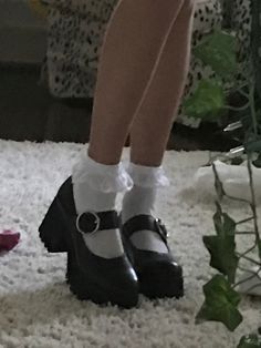 Aesthetic Shoes Mary Janes, Platformed Mary Janes, Cute School Shoes Uniform, Platforms Mary Janes, Mary Janes Shoes Aesthetic, How To Style Platform Mary Janes, Goth Mary Janes, School Aesthetic Uniform, Styling Mary Jane Shoes