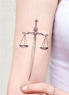 Libra Scale Tattoo Meaning. There are any references about Libra Scale Tattoo Meaning in here. you can look below. I hope this article about Libra Scale Tattoo Meaning can be useful for you. Please remember that this article is for reference purposes only. #libra #scale #tattoo #meaning Scales Of Justice Tattoo Swords, Justice Tattoo Minimalist, 3 Of Swords Tattoo Meaning, Libra Hip Tattoo, Scales Of Justice Tattoo Design, Libra Spine Tattoos For Women, Weighing Scale Tattoo, Libra Scale Tattoo Women, Justice Tattoo For Women