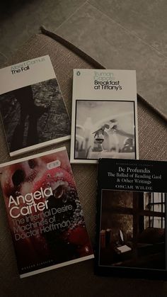 Books 
Philosophy 
Albert camus 
Truman capote
Angela carter
Oscar wilde
Thewizardliz 
Persephonesblood 
Breakfast at Tifanny's Persephonesblood Alessia, Classical Books, Reading Slump, Book Log, Beautiful Book Covers, Dream Book, Digital Book, Coffee And Books