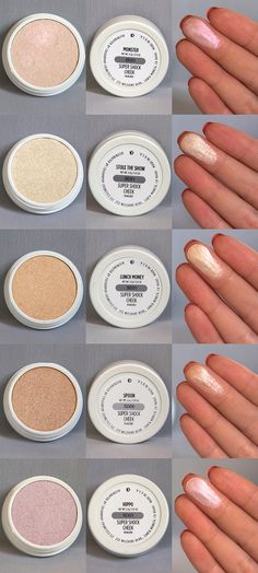 Shannon Le | Colourpop Highlighter Collection & Swatches Colourpop Highlighters, Highlighter Collection, Makeup Highlighter, Colour Pop, Makeup Swatches, Makeup Obsession, Drugstore Makeup, Makeup Goals, Love Makeup