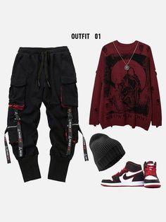 Diy Goth Clothes Men, Mens Emo Fashion, Male Clothing Ideas, Male Clothing Styles, Alt Male Fashion, Mens Alt Fashion, Male Outfit Ideas, Outfits Male, Punk Looks