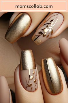 For the confident woman ready to embrace her inner boss and exude luxury with every gesture, we present unparalleled mob wife nail designs Fancy Gel Nails, Mob Wife Nails, Chic Nail Art, Ootd Instagram, Elegant Nail Art, Green Nail Designs, Fancy Nails Designs, Blush Nails, Wedding Nails Design