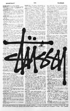 an old newspaper page with the word artisan written in black ink on top of it