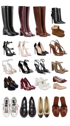 Capsule Wardrobe Shoes, Classic Wardrobe Essentials, Timeless Shoes, Pretty Shoes Sneakers, Fashion Shoes Heels, Shoes Heels Classy, Shoes Outfit Fashion, Heels Classy, Fancy Shoes