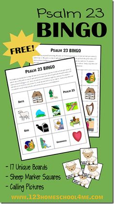 a green poster with two pictures of animals and the words,'free palm 23 bingo '