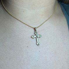 Elevate your style with our Solid Gold Diamond Cut Cross Pendant Necklace. This unisex piece adds a touch of shine to any outfit, making a statement of elegance and sophistication. The shiny cross pendant is a symbol of faith and makes a perfect gift for yourself or a loved one. SKU: TKM1950A 30mmx18mm 1.9Grams Spiritual 14k Gold Cross Necklace, Elegant Sterling Silver Cross Pendant, 14k Gold Cross Pendant Spiritual Jewelry, Elegant Sterling Silver Cross Charms And Jewelry, Elegant Sterling Silver Cross Jewelry And Charms, Spiritual 14k Gold Cross Pendant, Diamond Cut Cross Pendant Necklace, 14k Gold Diamond Cut Cross Necklace, Elegant Sterling Silver Crucifix Jewelry