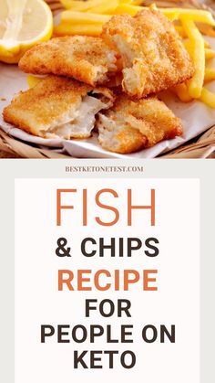 fish and chips recipe for people on keto