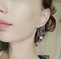 Hua Cheng Inspired Single Earring: Multilayer Butterfly Earcuff - Etsy Ukraine