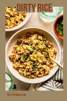 Bold, hearty, and full of Cajun flavor! This dirty rice recipe is made with ground beef, sausage, and spices for a classic Southern side dish that’s perfect with any meal—or as a main dish on its own.