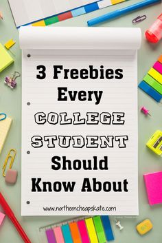 three freebies every college student should know about and what they are doing to do