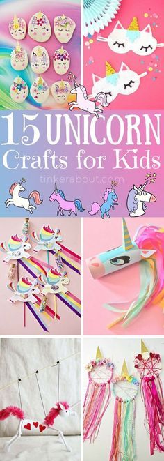 unicorn crafts for kids that are fun to make