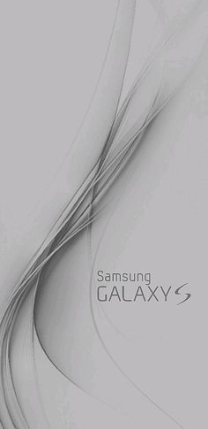 the samsung logo is shown in this black and white photo, with an abstract design