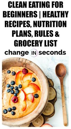 Clean Eating For Beginners Healthy Recipes, Nutrition Plans, Rules & Grocery List! An amazing resource to help you get started today! #cleaneating, #health, #healthyrecipes, #dailyroutine, #mealprep, #mealplanning, #nutritionplans, #healthyeating, Beginners Recipes, Healthy Eating Guide, Clean Eating For Beginners, Clean Eating Meal Plan, Minced Meat, Nutrition Education, Eat Clean, Proper Nutrition, Healthy Eating Tips