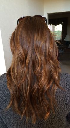 From Red Hair To Brown, Balayage On Copper Hair, Cowboy Copper Brunette, Brunette Turned Redhead, Kristen Ess Hair Gloss Copper Penny, Golden Brown Copper Hair, Brown Auburn Hair Color Balayage, Cookie Butter Hair, Expensive Red Hair