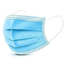 Disposable Eye Mask Dust Breathable Earloop Face Mask Comfortable Sanitary Mask 3-ply Face Shield - US Stock, blue - UPSTREAMERS Breathing Mask, Avocado Face Mask, Safety Mask, Dust Masks, Surgical Mask, Protective Mask, Mascara Facial, Layer Mask, Mouth Mask