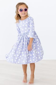 The perfect dress for school, special occasions, and everyday play! Scoop back and ballet neckline make getting dressed a breeze. Full skirt makes twirling extra fun. Super soft fabric stays bright wash after wash. INSTRUCTIONS: Wear-Twirl-Repeat FIT & FABRIC & CARE: True to Size Polyester/Spandex Machine Wash/Tumble Dry Low Dress For School, Mila Rose, Tuxedo Accessories, Toddler Flower Girls, Girls Dress Outfits, Rose Girl, Toddler Flower Girl Dresses, Infant Flower Girl Dress