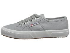 Superga 2750 LINU Sporty Gray Canvas Shoes For Spring, Gray Low-top Canvas Shoes For Spring, Gray Sneakers With Vulcanized Sole For Spring, Gray Textile Sneakers For Spring, Superga 2750, Superga Sneaker, A Smile, Light Grey, Streetwear Brands