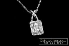 Diamond Necklace Simple, Marquise Diamond Engagement Ring, Diamond Pendent, Diamond Pendants Designs, Diamond Pendants, Moissanite Necklace, Diamond Jewelry Designs, Emerald Cut Diamond, Repair Shop