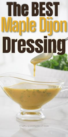 Salad Dressing Maple Syrup Dressing Recipes, Maple Dressing Salad, Maple Mustard Vinaigrette Recipe, Salmon Salad Dressing Recipes, Maple Syrup Vinaigrette Dressing, Maple Dressing Vinaigrette, Maple Vinegrette Dressing, Maple Dijon Sauce, Maple Salad Dressing Recipes