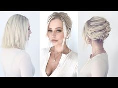 Simple Updo For Short Hair! (2023) - YouTube Easy Updo Short Hair, Short Hair Updo Easy, Updo Short Hair, Short Hair Dos, Short Hair Updo Tutorial, Hair Updos Tutorials, Short Hair Up, Mother Of The Bride Hair