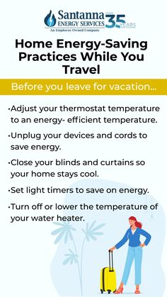 10 Ways to Save Energy While You’re Away on Vacation On Vacation, Ways To Save