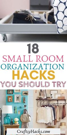 small room organization hacks that you should try to organize your home and keep it organized