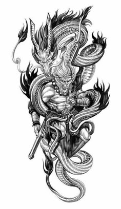 Sun Wukong Tattoo Design, Son Wukong Tattoo, Wukong Tattoo Design, Monkey King Tattoo Design, Sun Wukong Tattoo, Wukong Tattoo, Monkey King Tattoo, Half Sleeve Tattoos Sketches, Half Sleeve Tattoos Forearm