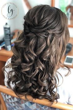 Bridemaids Hairstyles, Half Up Wedding Hair, Wedding Hair Half, Pageant Hair, Quince Hairstyles, Long Hair Wedding Styles, Cute Hairstyles For Medium Hair, Wedding Hair Inspiration