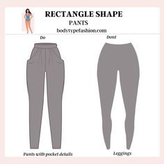 Pants For Rectangle Body Shape, Apple Body Shape Clothes, Concept Wardrobe, Best Pants