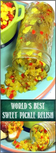 this is an easy recipe for pickle relish