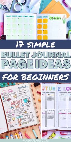 Kickstart your journaling adventure with these 17 simple bullet journal ideas for beginners. We believe that bullet journaling should be accessible to everyone, especially those just starting out. Discover easy and effective page layouts designed to help you organize your life and spark creativity. Whether you're looking for bullet journal page ideas for beginners or tips on how to bullet journal, we've got you covered. Click now to explore and get inspired! Grid Journal Layout, Journalling Ideas For Beginners, Index Bullet Journal Ideas, How To Make A Journal Book Ideas, Bullet Journal How To, How To Journal For Beginners Aesthetic, Creative Bujo Page Ideas, Journal Page Ideas Layout, How To Bullet Journal For Beginners