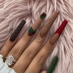 Winter Nails Acrylic, Sweater Nails, Glow Nails, Fall Acrylic Nails, Acrylic Nails Coffin Pink, Snowflake Nails, Christmas Nails Acrylic