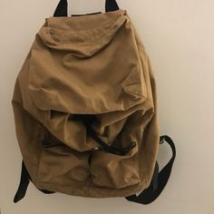 Large Camping/ School/ Beach Bag From Urban Outfitters New Without Tags! Perfect Condition - Willing To Negotiate Urban Outfitters Backpack, Urban Outfitters Bags, Urban Outfitters Bag, Black Tan, Black And Tan, Large Bags, Beach Bag, Urban Outfitters, Bag Lady