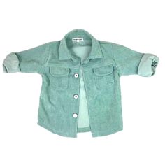 Adorable Little Shacket Tts! Casual Green Outerwear For Playtime, Green Long Sleeve Outerwear For Playtime, Green Outerwear For Playtime In Fall, Green Fall Outerwear For Playtime, Cotton Outerwear With Pockets For Playtime, Green Spring Outerwear For Playtime, Spring Playtime Outerwear With Pockets, Casual Outerwear With Pockets For Playtime, Boys Denim Jacket